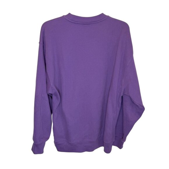 TNA Cozy Fleece Boyfriend Crewneck Sweatshirt - Size M - Picture 3 of 6